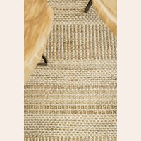 ALFOMBRA DE YUTE Y LANA - PANAL BEIGE - 3.00 X 2.00 MTS