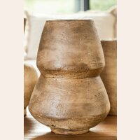 VASIJA DE CERAMICA DOBLE - 26 X 36 CMS