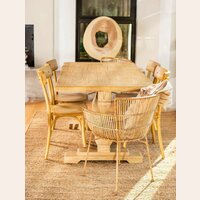 MESA COMEDOR DE OLMO ISABEL - 1.60 X 0.90 MTS
