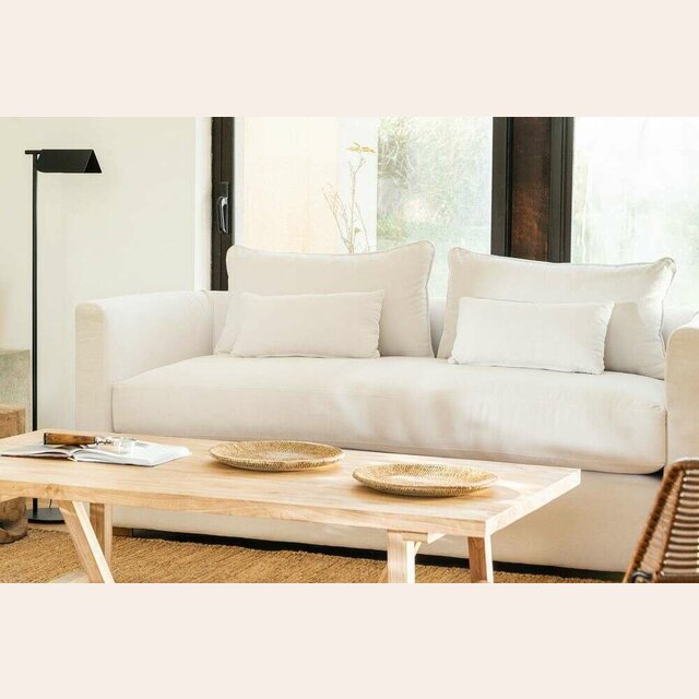 SILLON GINEBRA CURVO - LINO ANTIMANCHAS