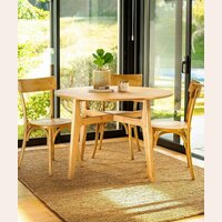 MESA COMEDOR DINAMARCA - 1.10 MTS - ALAMO NATURAL
