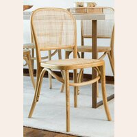 SILLA AUSTRALIA - OLMO NATURAL Y RATTAN