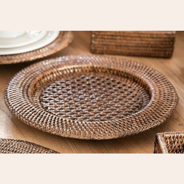 PLATO DE SITIO DE RATTAN
