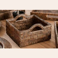 CESTO DE RATTAN - 20 X 20 CMS