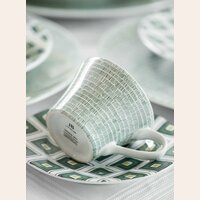 TAZA DE TE CON PLATO GREEN MIX 