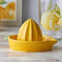 EXPRIMIDOR DE CERAMICA CON PICO VERTEDOR PRICE & KENSINGTON - LIMON