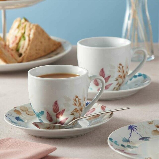 SET 2 TAZAS DE TE PRICE & KENSINGTON - BOTANICO