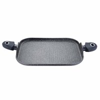 PLANCHA DE ALUMINIO FORJADO Y ANTIADHERENTE ORION - 35.5 X 28 CMS