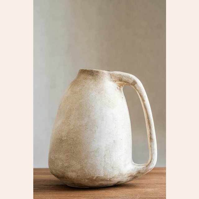 VASIJA DE CERAMICA - ARENA - 25 CMS