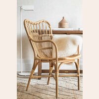BUTACA / SILLA MARGARET - SIKA DESIGN - NATURAL