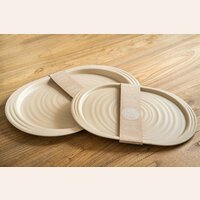 BANDEJA GUZZINI - BEIGE - 39 X 26 CMS