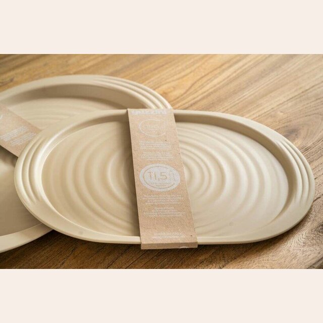 BANDEJA GUZZINI - BEIGE - 47 X 32 CMS