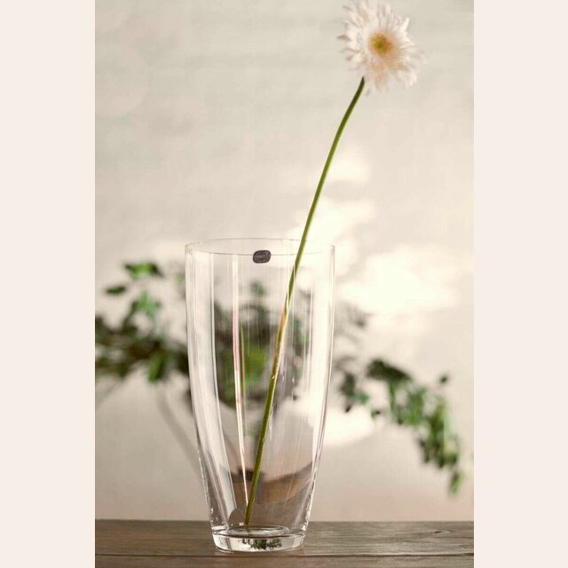 FLORERO DE CRISTAL BOHEMIA - 30 CM