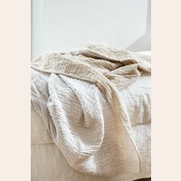 MANTA AUSTRIACA NORI RECYCLING - CREAM - 1.80 X 1.30 MTS