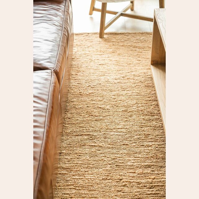 ALFOMBRA DE YUTE NATURAL - 2.00 X 1.50 MTS