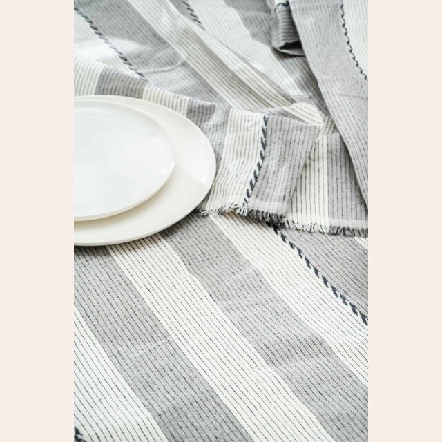 MANTEL / LONA NIZZA - GRIS - 1.60 X 0.90 MTS