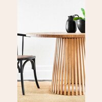 MESA COMEDOR CALIFORNIA - ALAMO MACIZO - 1.20 MTS