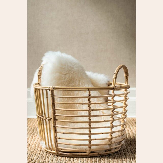 CESTO MALIBU BASKET - NATURAL - 47 X 32 CMS