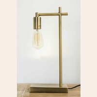 LAMPARA DE MESA GEOMETRICA GOLD