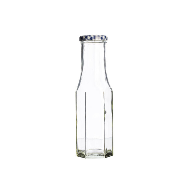 BOTELLA DE VIDRIO HEXAGONAL KILNER - 250 ML