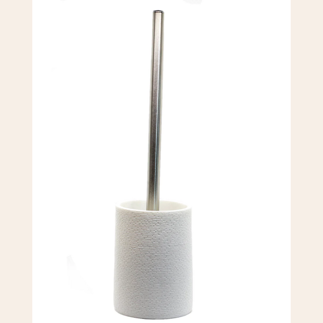 CEPILLO SANITARIO BLANCO CON RELIEVE