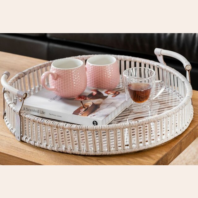 BANDEJA FIBRAS WHITE - 48 CMS