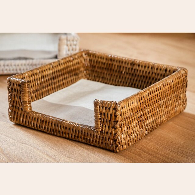 SERVILLETERO DE RATTAN
