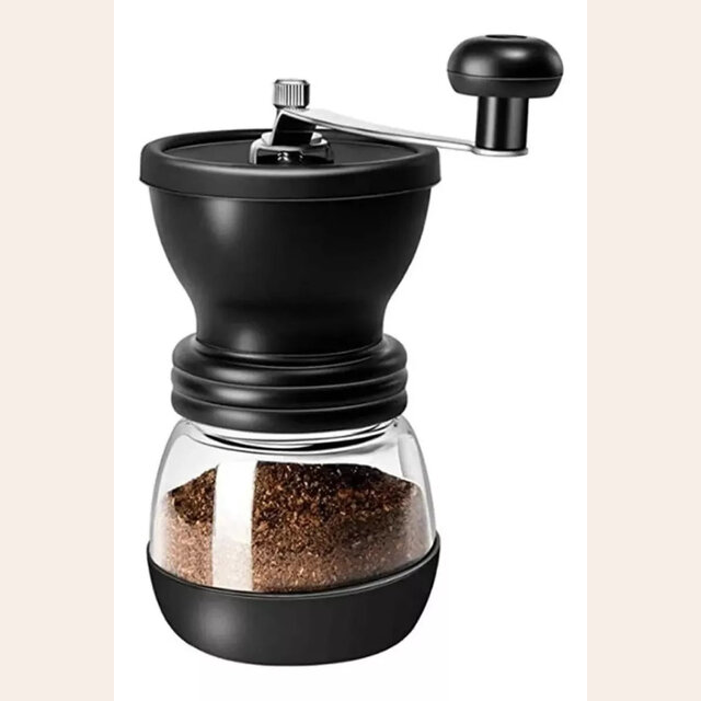 MOLINILLO DE CAFE CON 2 RECIPIENTES