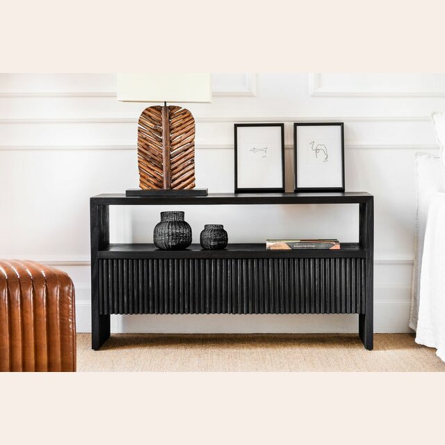 RACK STUDIO TOTAL BLACK - 1.40 MTS