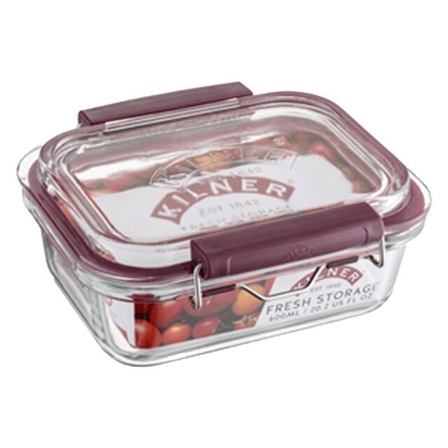 RECIPIENTE HERMETICO DE VIDRIO KILNER - 600 ML