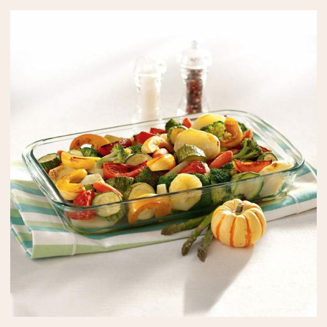 ASADERA DE VIDRIO PYREX - 38 X 26 CMS