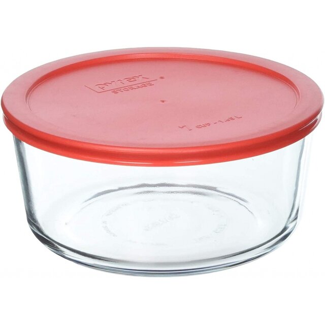 RECIPIENTE DE VIDRIO PYREX - 470 CC 