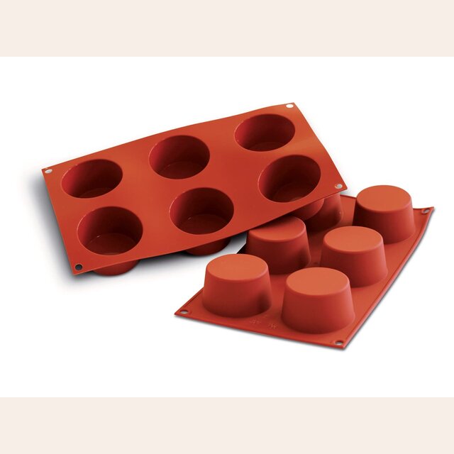 MOLDE PARA 6 MUFFINS - LEKUE  