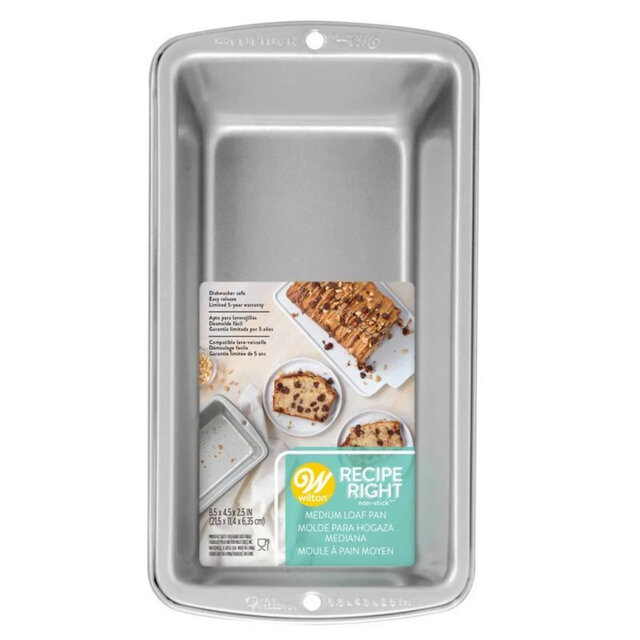 BUDINERA ANTIADHERENTE WILTON - 21 X 11 CMS