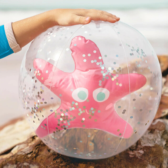 PELOTA INFLABLE 3D ESTRELLA - SUNNY LIFE
