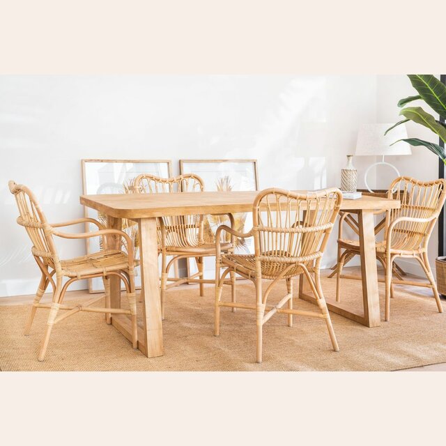 MESA COMEDOR SERENA - 1.80 X 0.90 MTS