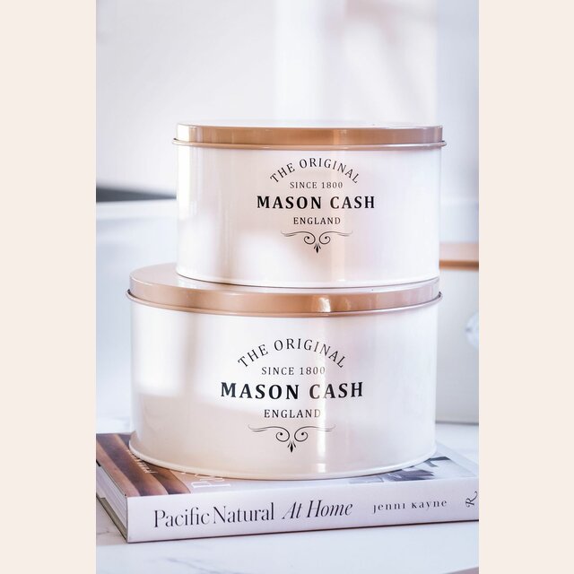 SET 2 LATAS PARA TORTA O GALLETITAS - MASON CASH HERITAGE
