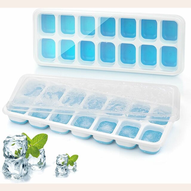 CUBETERA CON TAPA - BASE DE SILICONA