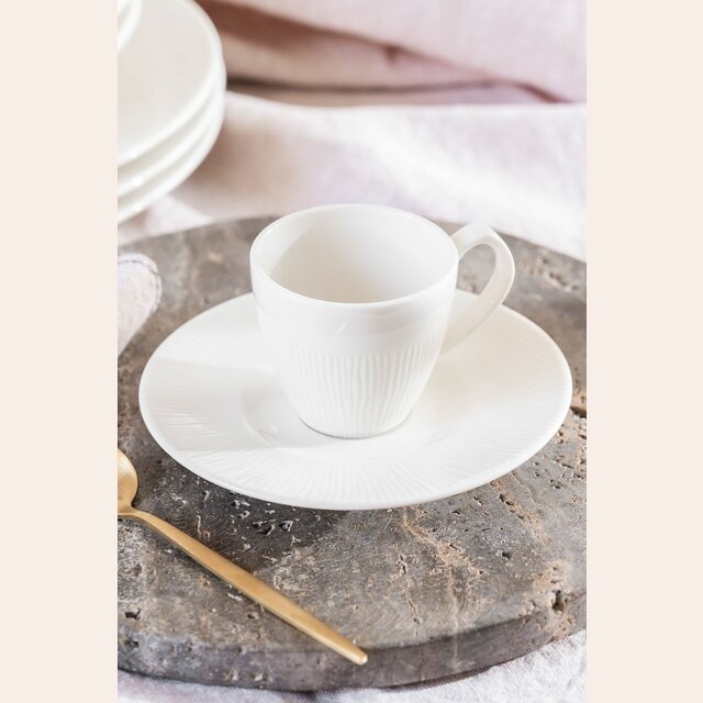 TAZA CAFE CON PLATO QUALITIER SILK 