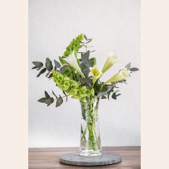 FLORERO V - CRISTAL BOHEMIA - 25 CMS