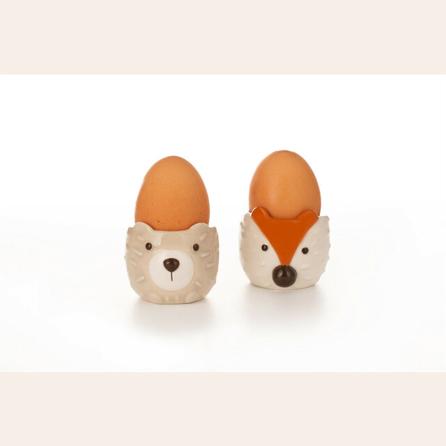 SET DE 2 RECIPIENTES PARA HUEVOS NATURE - PRICE & KENSINGTON 