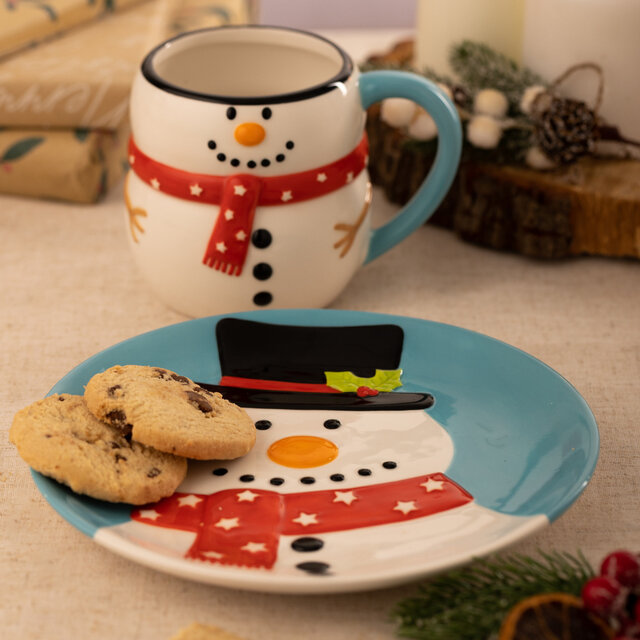 JARRO MUG MUÑECO DE NIEVE - PRICE & KENSINGTON