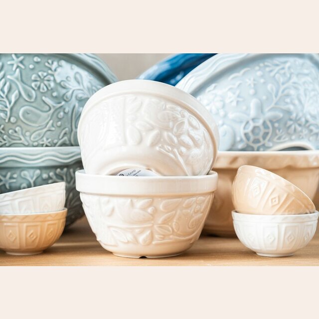 BOWL DE CERAMICA MASON CASH - BEIGE - 16 CM