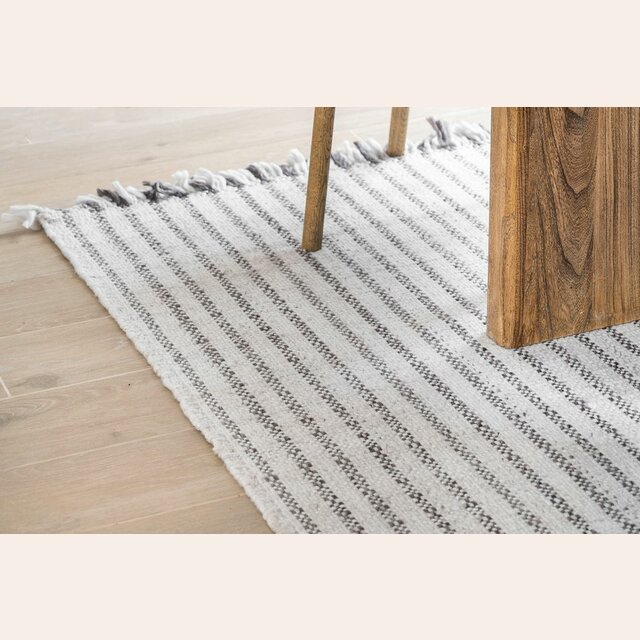 ALFOMBRA RAYADA HILO - 2.30 X 1.60 MTS