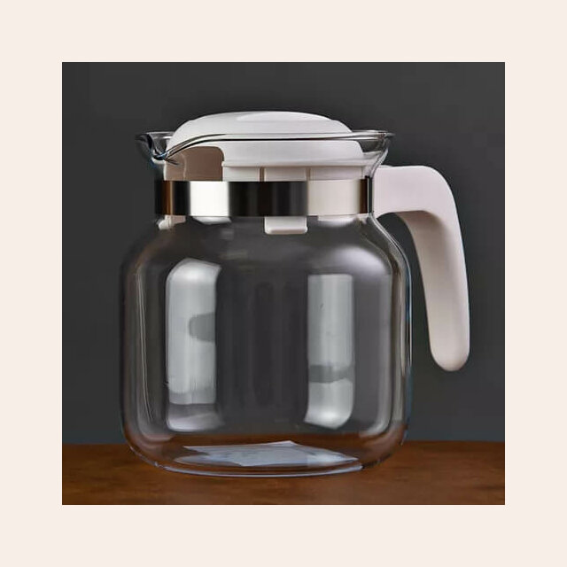 JARRA DE VIDRIO SIMAX - 1.25 L - BLANCA