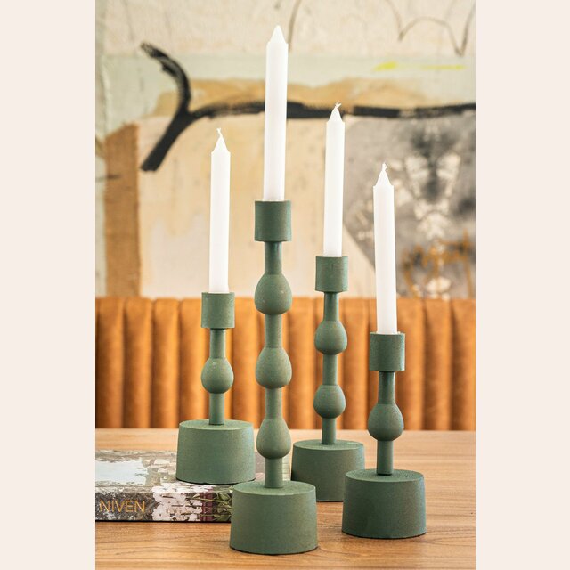 CANDELABRO ORGANIC VERDE - 25 CMS