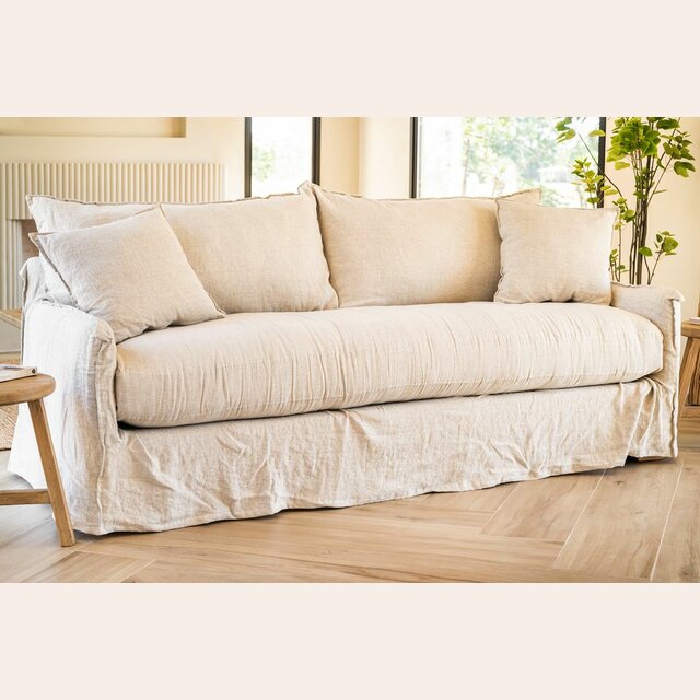 SILLON ALMA LINO CRUDO - 2.30 MTS
