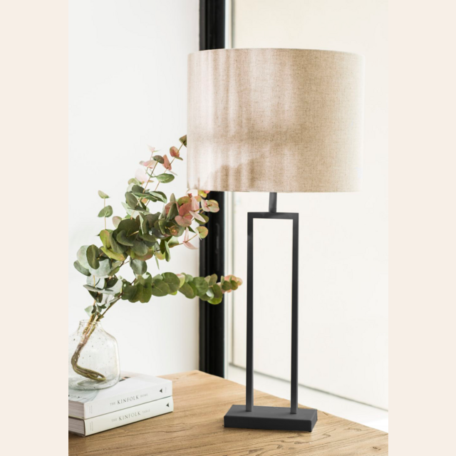 LAMPARA DE MESA - RECTANGULO BLACK