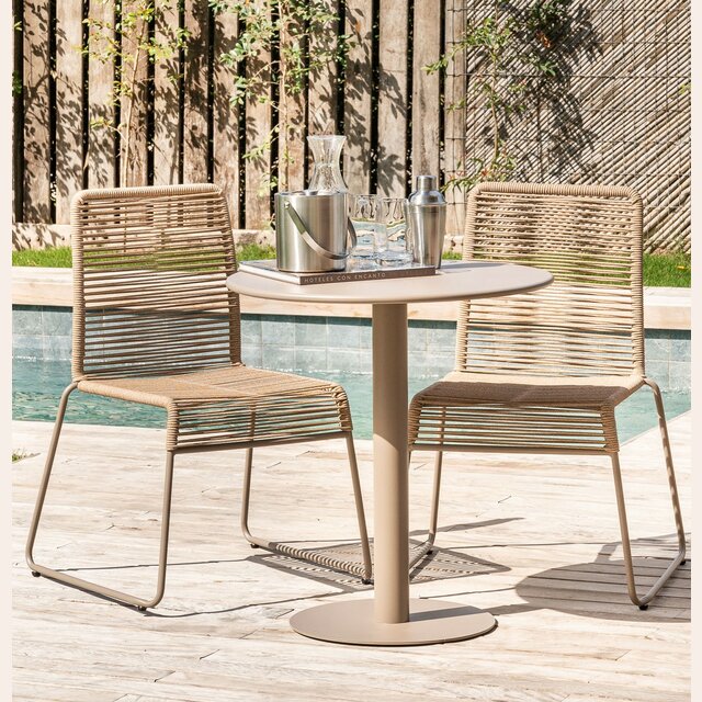 MESA GRAFITO ALTURA 75 CMS - EXTERIOR