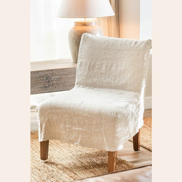 SILLA SOHO - LINO CRUDO